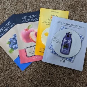 5/$25 4 Facial Masks